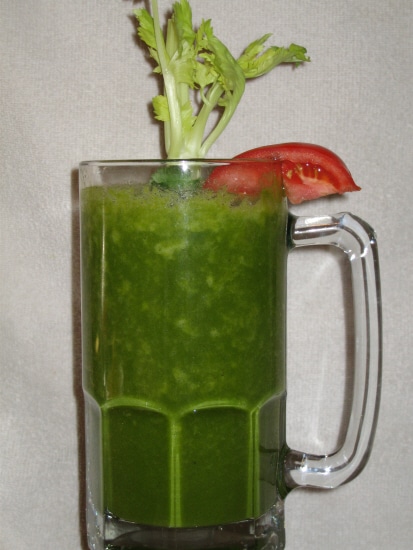 green smoothie versus green juice