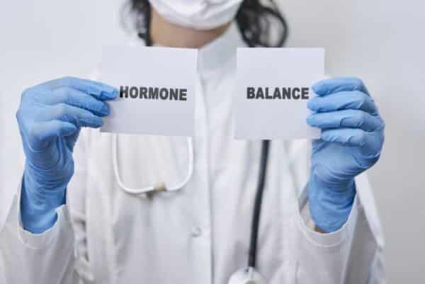 Hormone balance concept